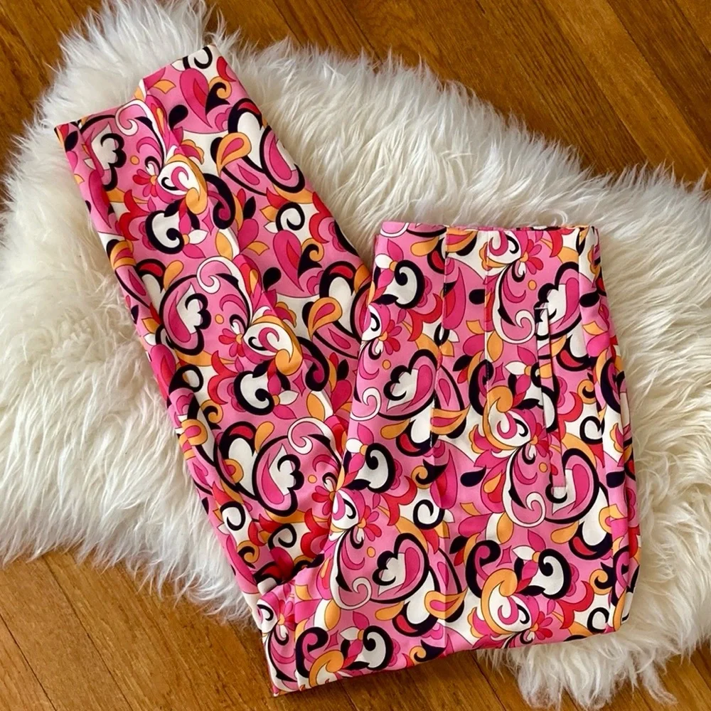 NWOT Zara High-Waist Barbie-Core Slim Trousers - Picture 11 of 13